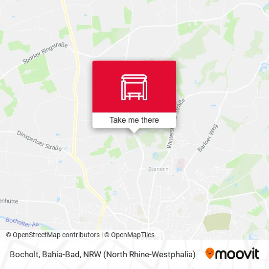 Карта Bocholt, Bahia-Bad