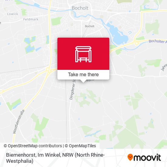 Карта Biemenhorst, Im Winkel
