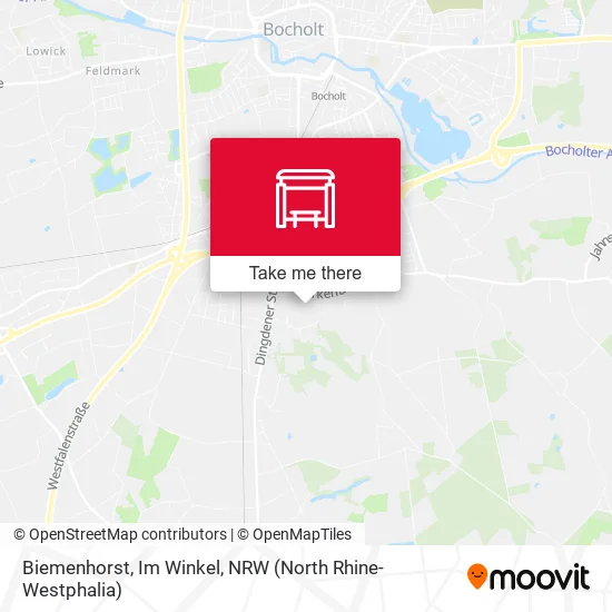Карта Biemenhorst, Im Winkel