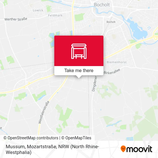 Карта Mussum, Mozartstraße