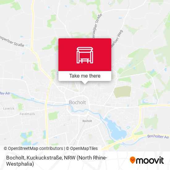 Карта Bocholt, Kuckuckstraße