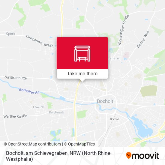 Карта Bocholt, am Schievegraben