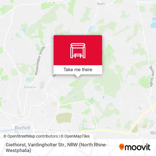 Карта Giethorst, Vardingholter Str.