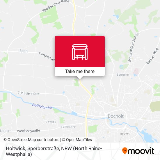 Holtwick, Sperberstraße map