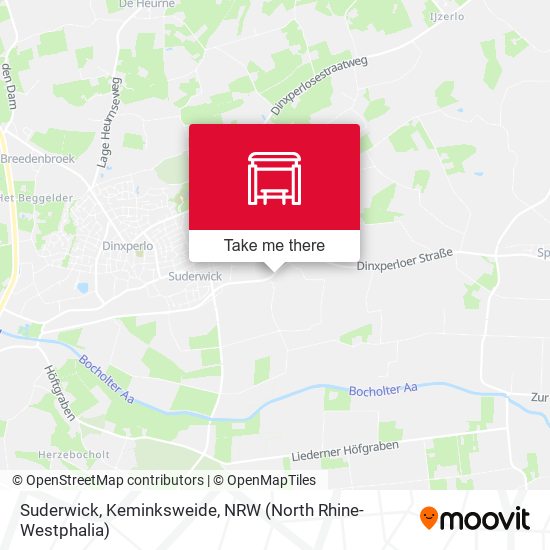 Suderwick, Keminksweide map