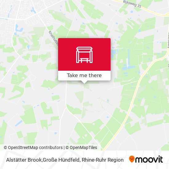 Alstätter Brook,Große Hündfeld map