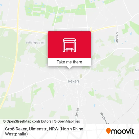 Карта Groß Reken, Ulmenstr.