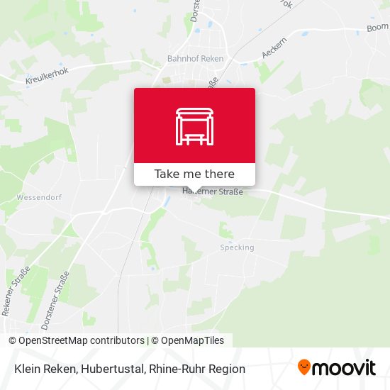 Карта Klein Reken, Hubertustal