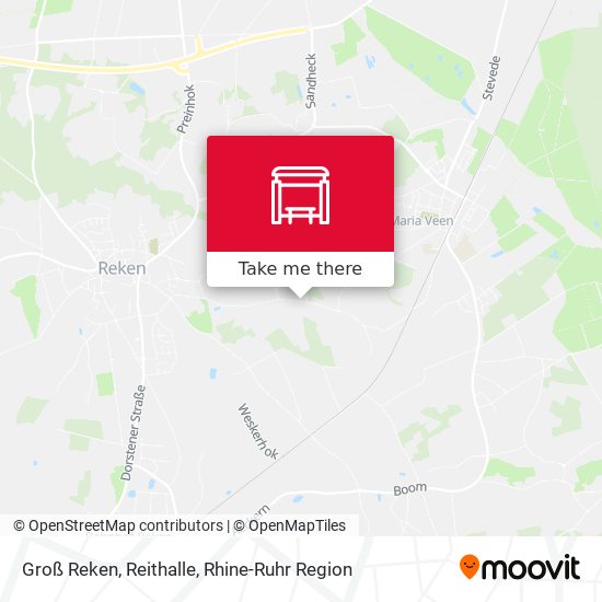 Groß Reken, Reithalle map