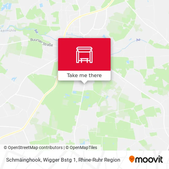 Карта Schmäinghook, Wigger Bstg 1