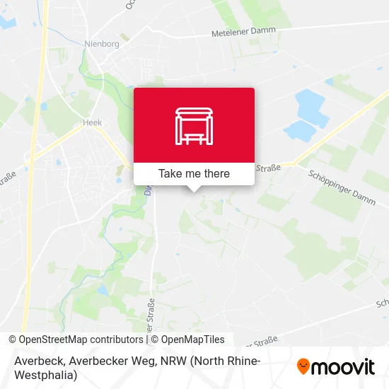 Averbeck, Averbecker Weg map
