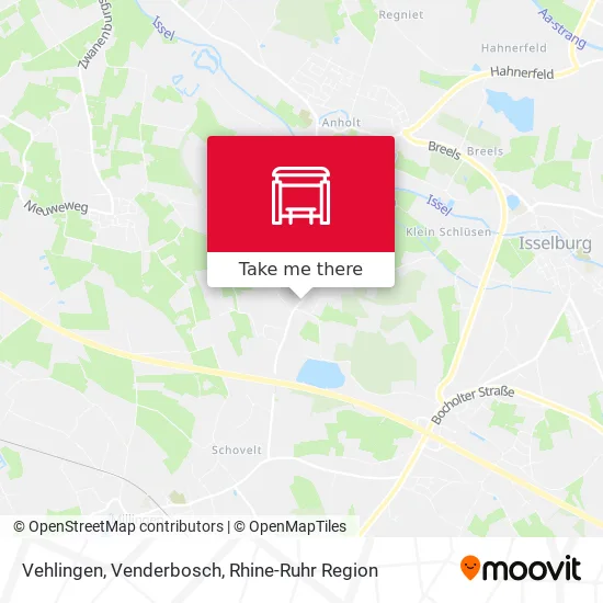 Карта Vehlingen, Venderbosch