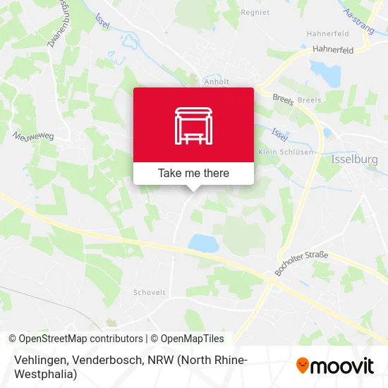 Vehlingen, Venderbosch map