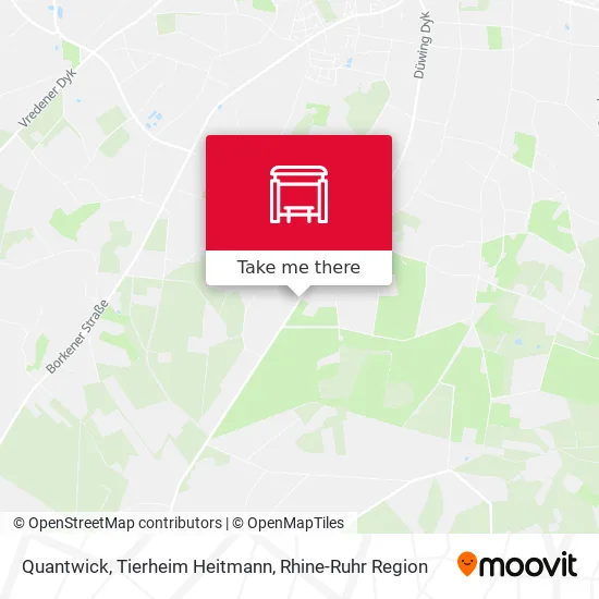 Карта Quantwick, Tierheim Heitmann
