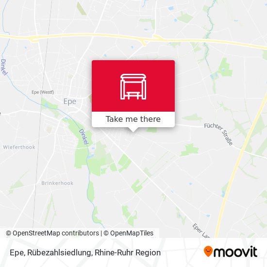 Epe, Rübezahlsiedlung map