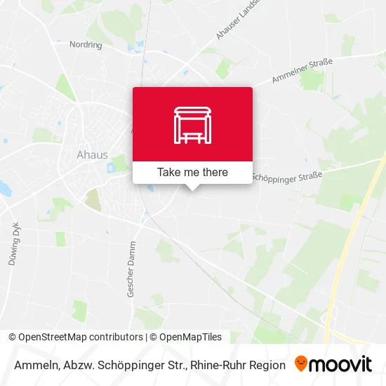 Карта Ammeln, Abzw. Schöppinger Str.
