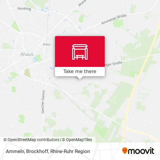Карта Ammeln, Brockhoff
