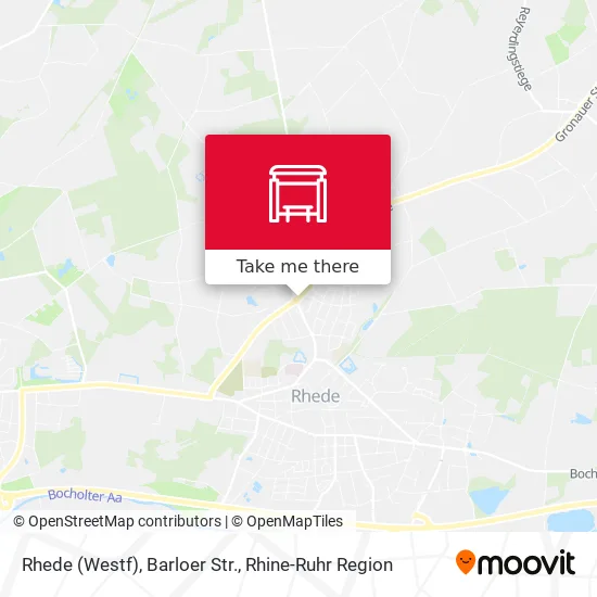 Rhede (Westf), Barloer Str. map