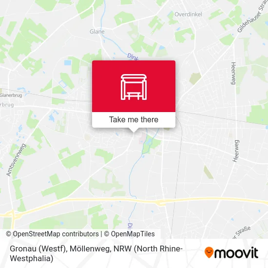 Карта Gronau (Westf), Möllenweg