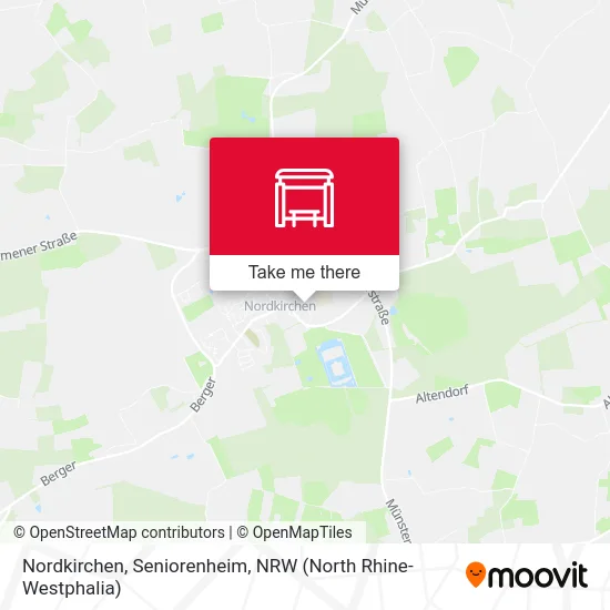 Nordkirchen, Seniorenheim map