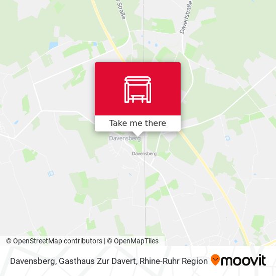 Карта Davensberg, Gasthaus Zur Davert