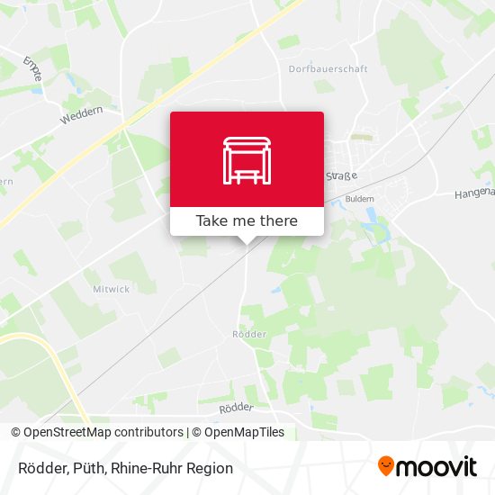 Rödder, Püth map