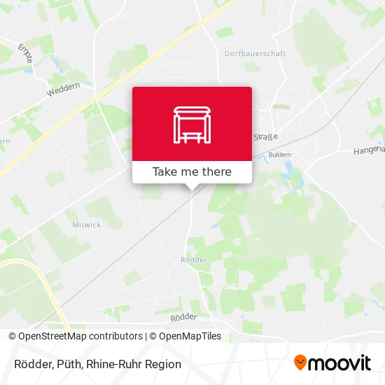 Карта Rödder, Püth