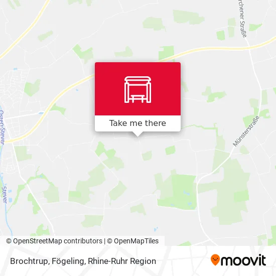 Карта Brochtrup, Fögeling