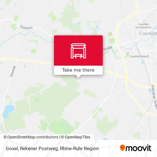 Карта Goxel, Rekener Postweg