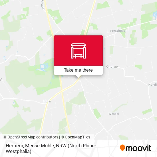 Карта Herbern, Mense Mühle