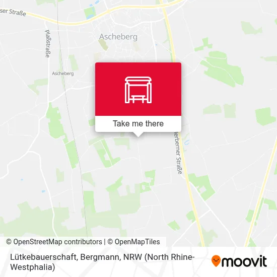 Lütkebauerschaft, Bergmann map