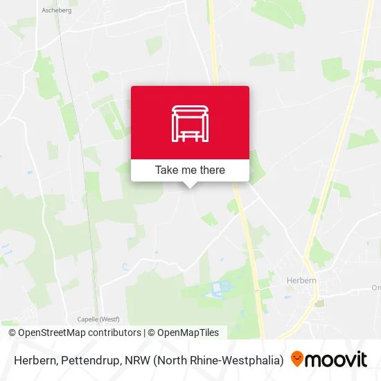 Карта Herbern, Pettendrup