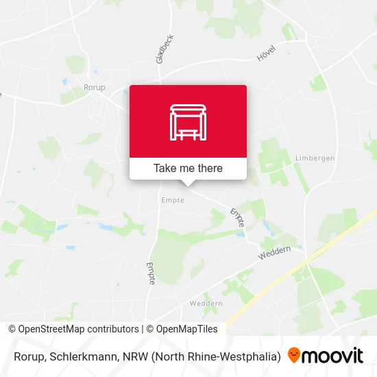 Rorup, Schlerkmann map