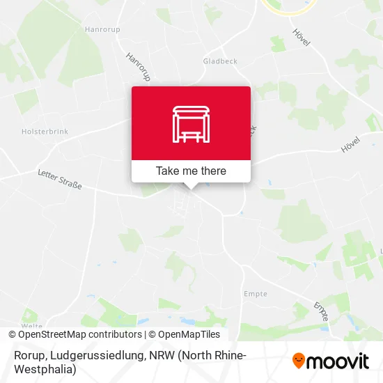 Карта Rorup, Ludgerussiedlung