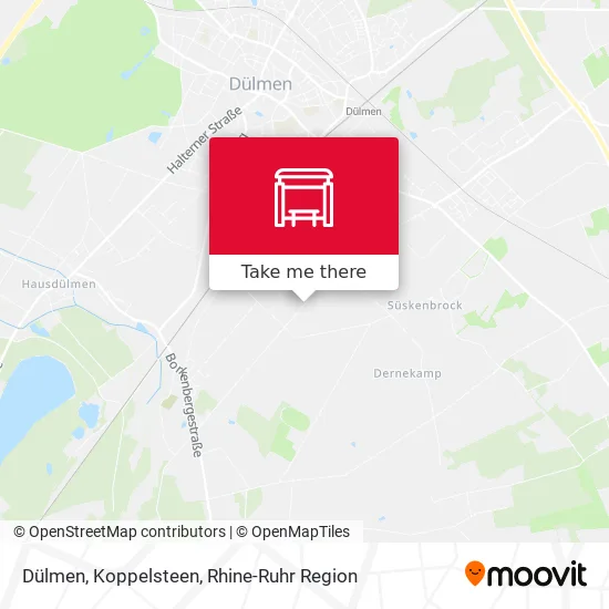 Карта Dülmen, Koppelsteen