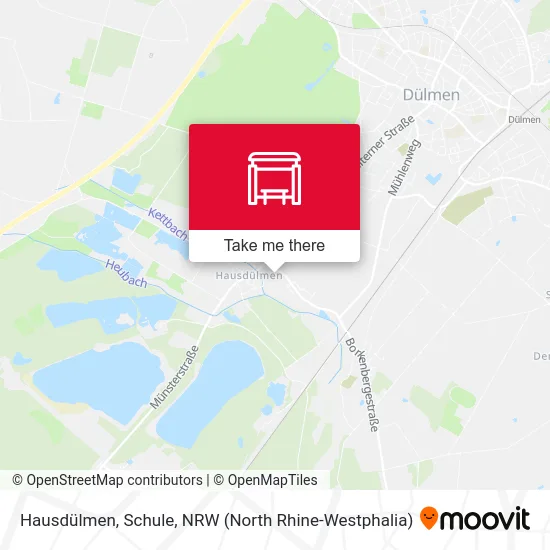 Hausdülmen, Schule map