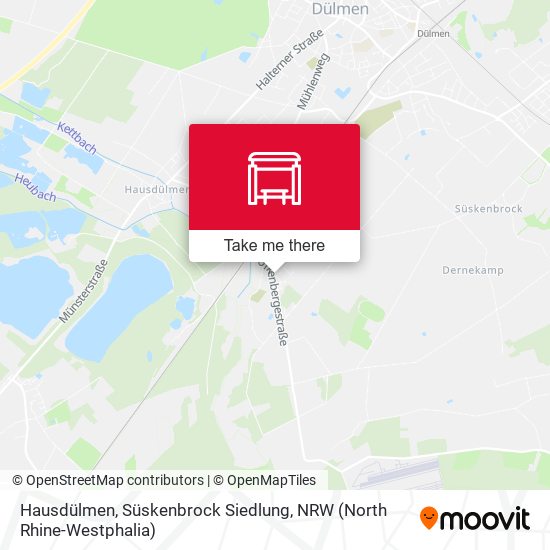 Hausdülmen, Süskenbrock Siedlung map