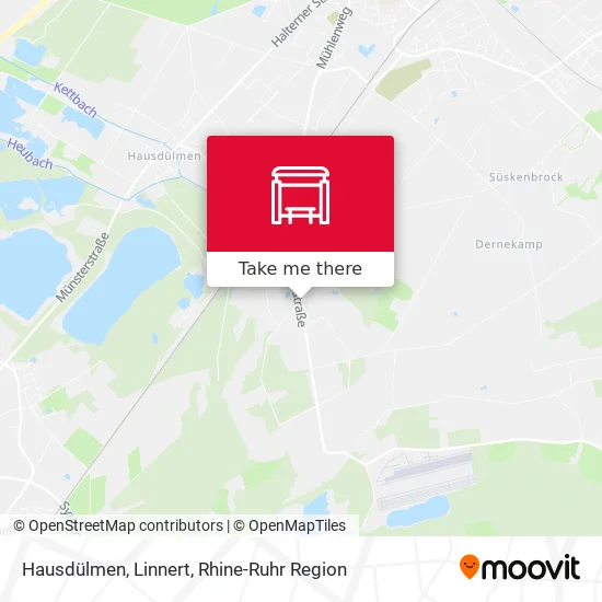 Карта Hausdülmen, Linnert