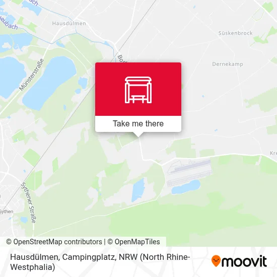 Hausdülmen, Campingplatz map
