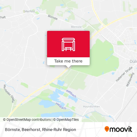 Карта Börnste, Beerhorst