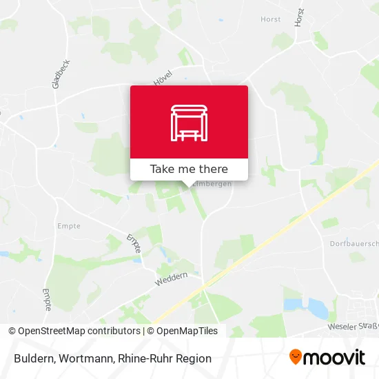 Карта Buldern, Wortmann