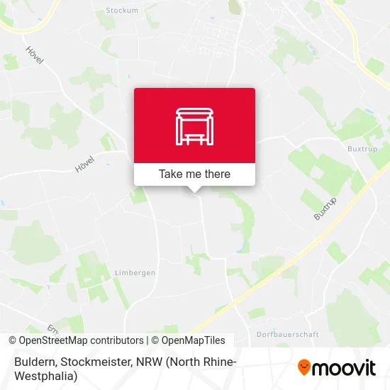 Buldern, Stockmeister map