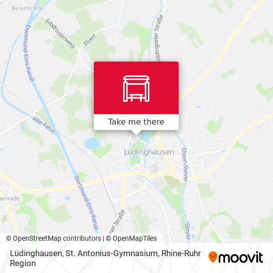 Lüdinghausen, St. Antonius-Gymnasium map