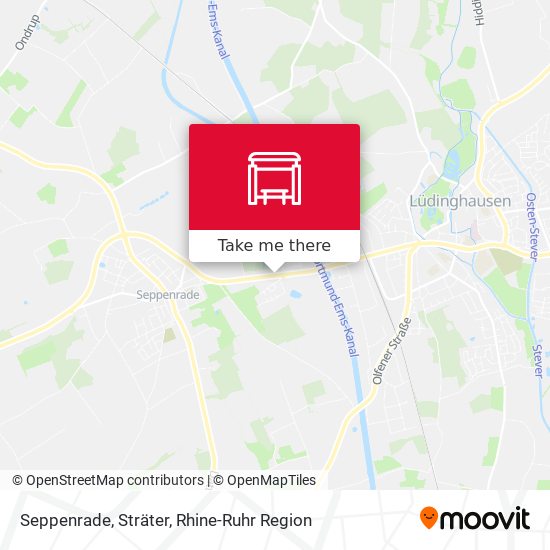 Seppenrade, Sträter map