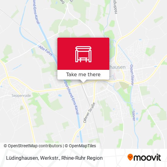 Lüdinghausen, Werkstr. map