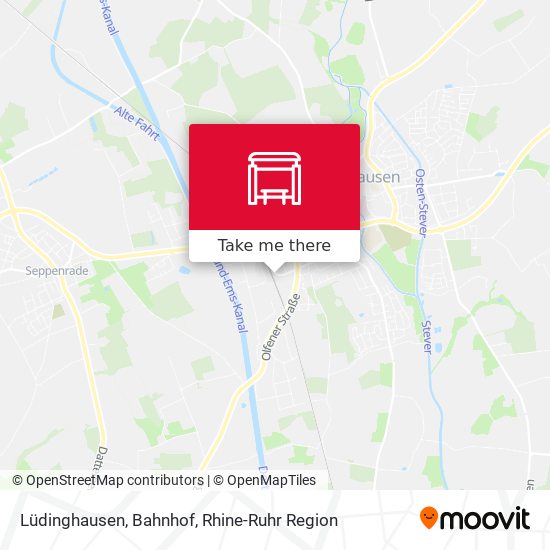 Lüdinghausen, Bahnhof map