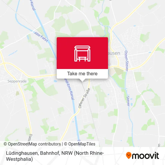 Lüdinghausen, Bahnhof map