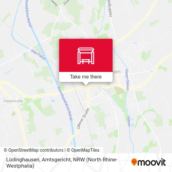 Lüdinghausen, Amtsgericht map