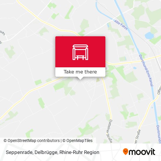 Seppenrade, Delbrügge map