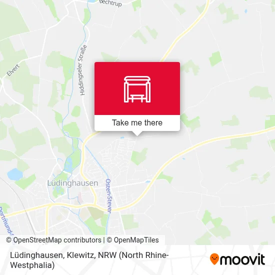 Lüdinghausen, Klewitz map